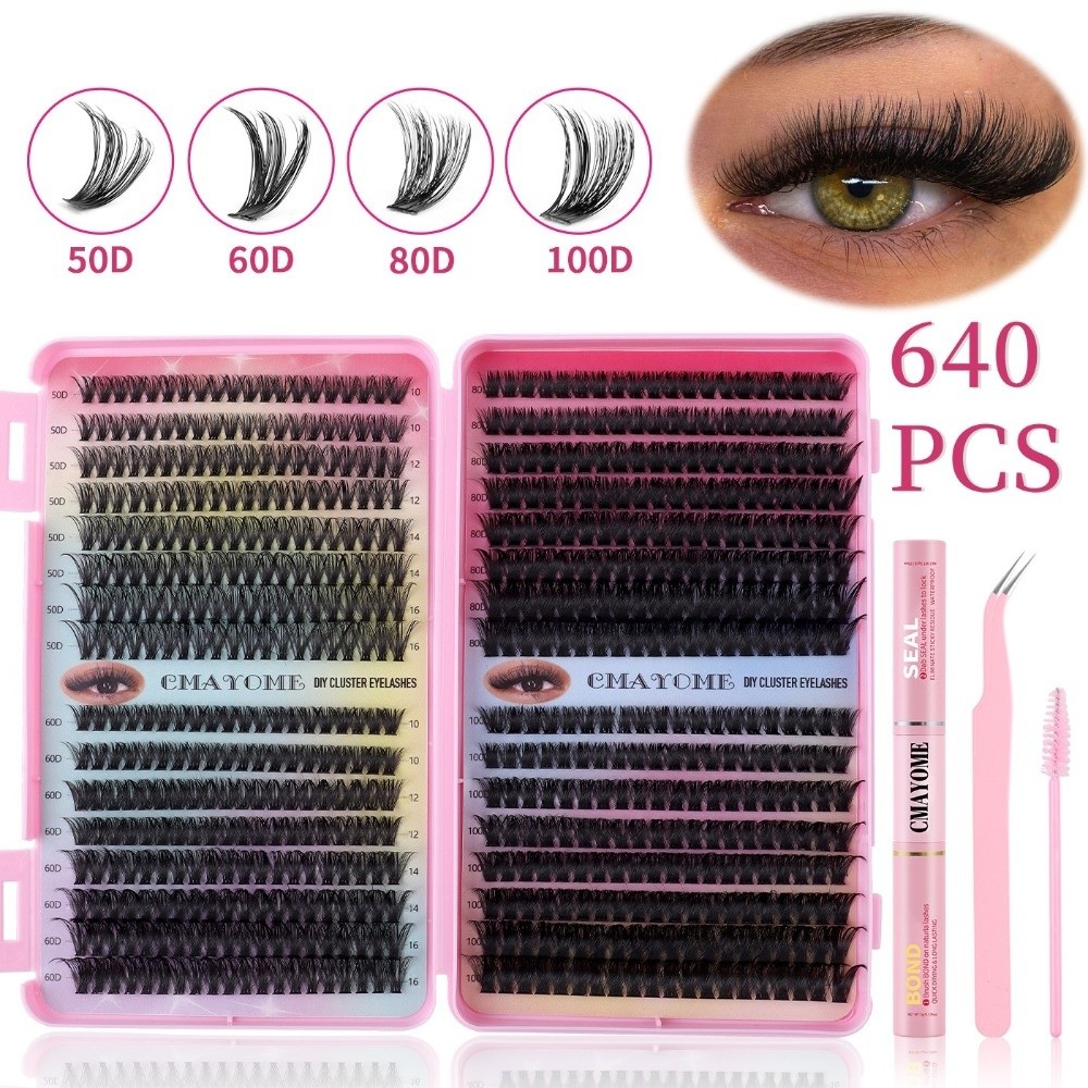 Eyelash Extension Look - Bond and Seal False Eyelashes Natural