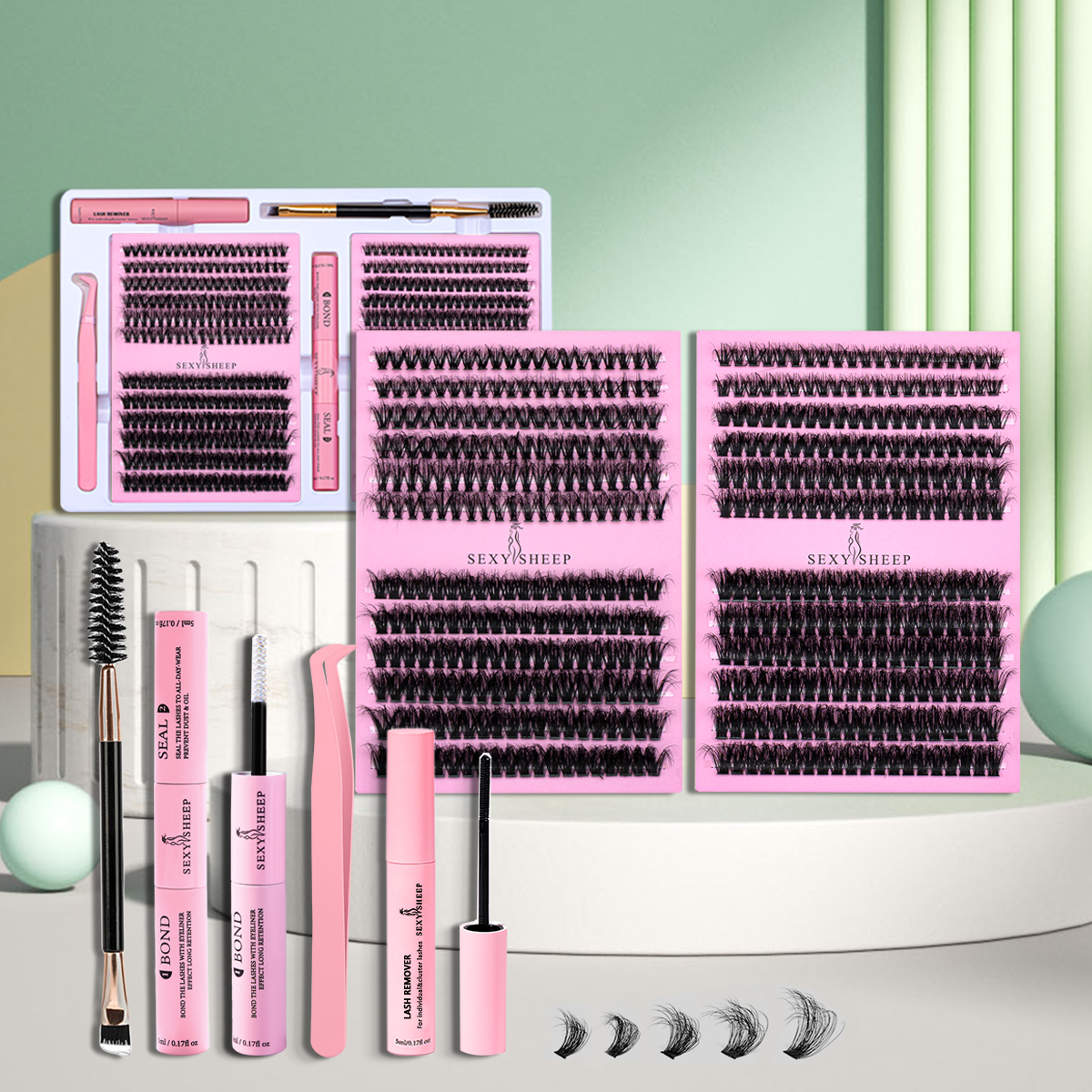 Eyelash Extension For Asian Eyes - DIY False Eyelashes Clusters Extensions Individual