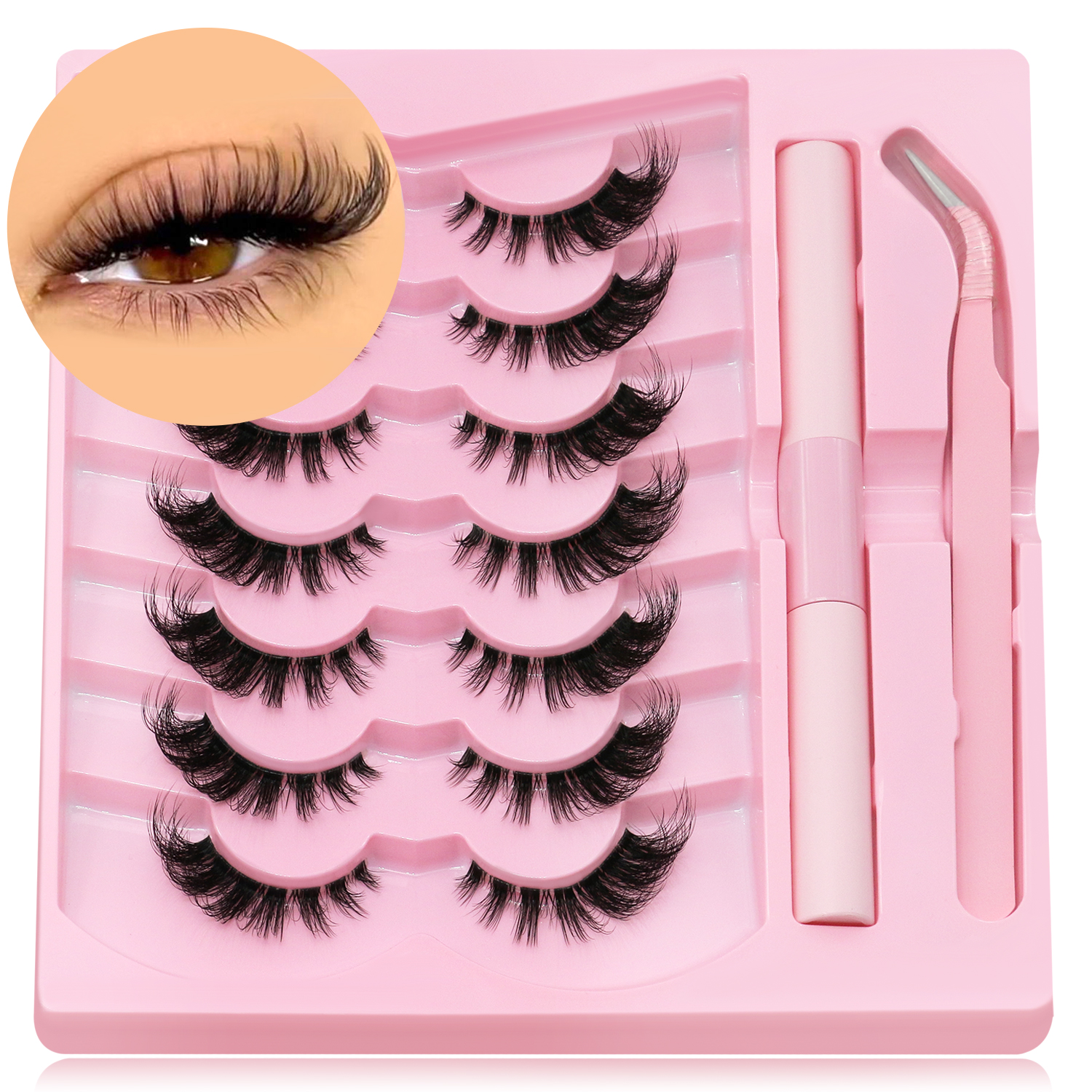 DIY lash clusters set Extensio - Eyelash Extension Cat Eye review and price
