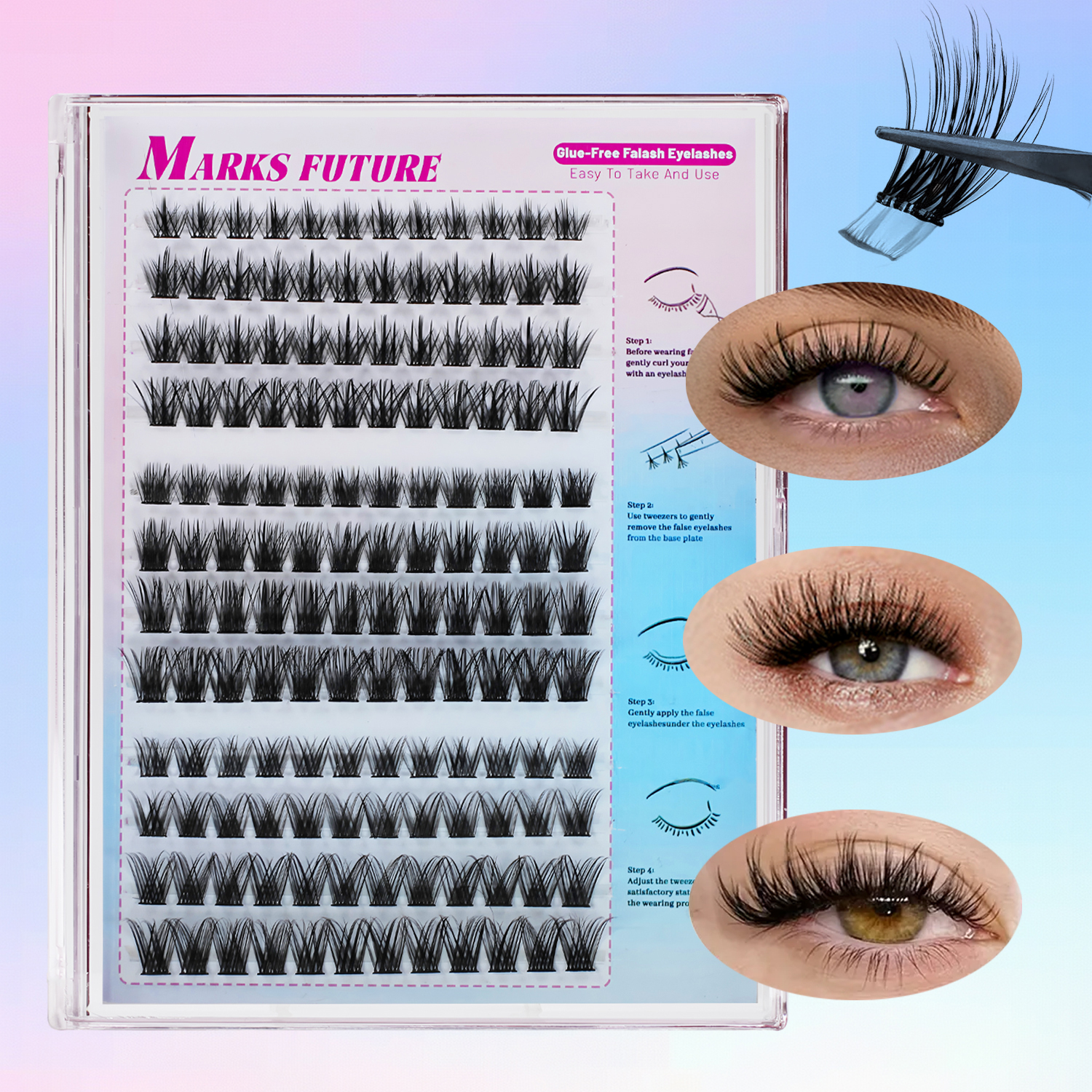 144 Pieces of C Curl Self-Adhe - Eyelash Extension Cat Eye review and price