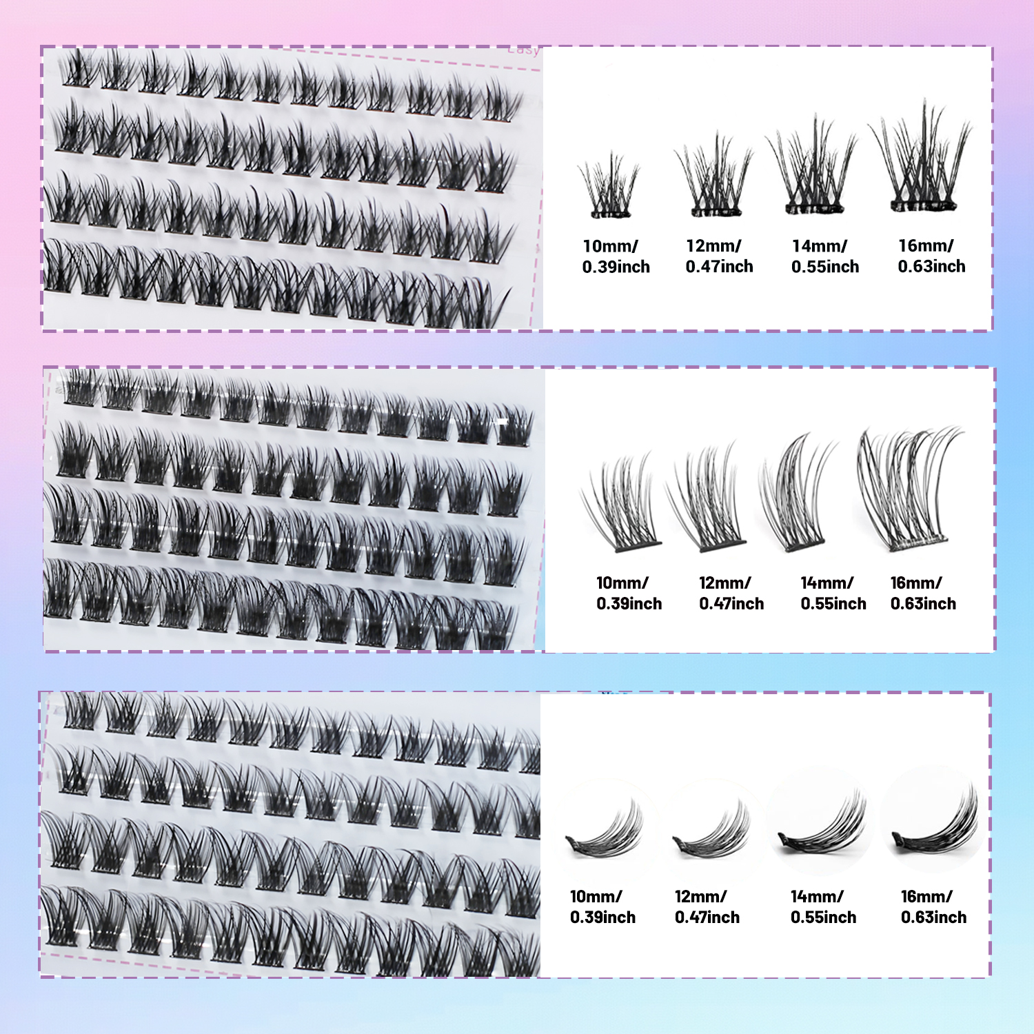 144 Pieces of C Curl Self-Adhe - Eyelash Extension Cat Eye review and price