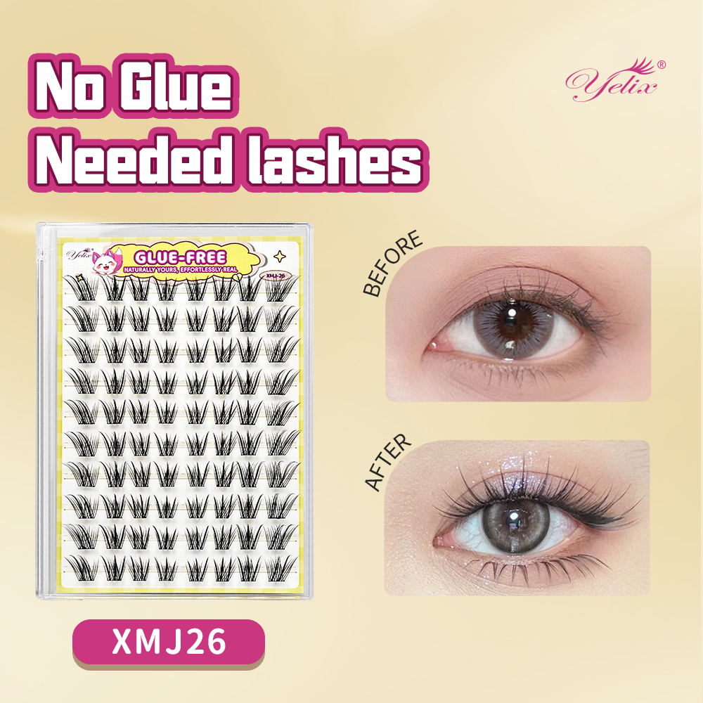 Yelix Fox-style Side Flying Ey - Eyelash Extension Look review and price