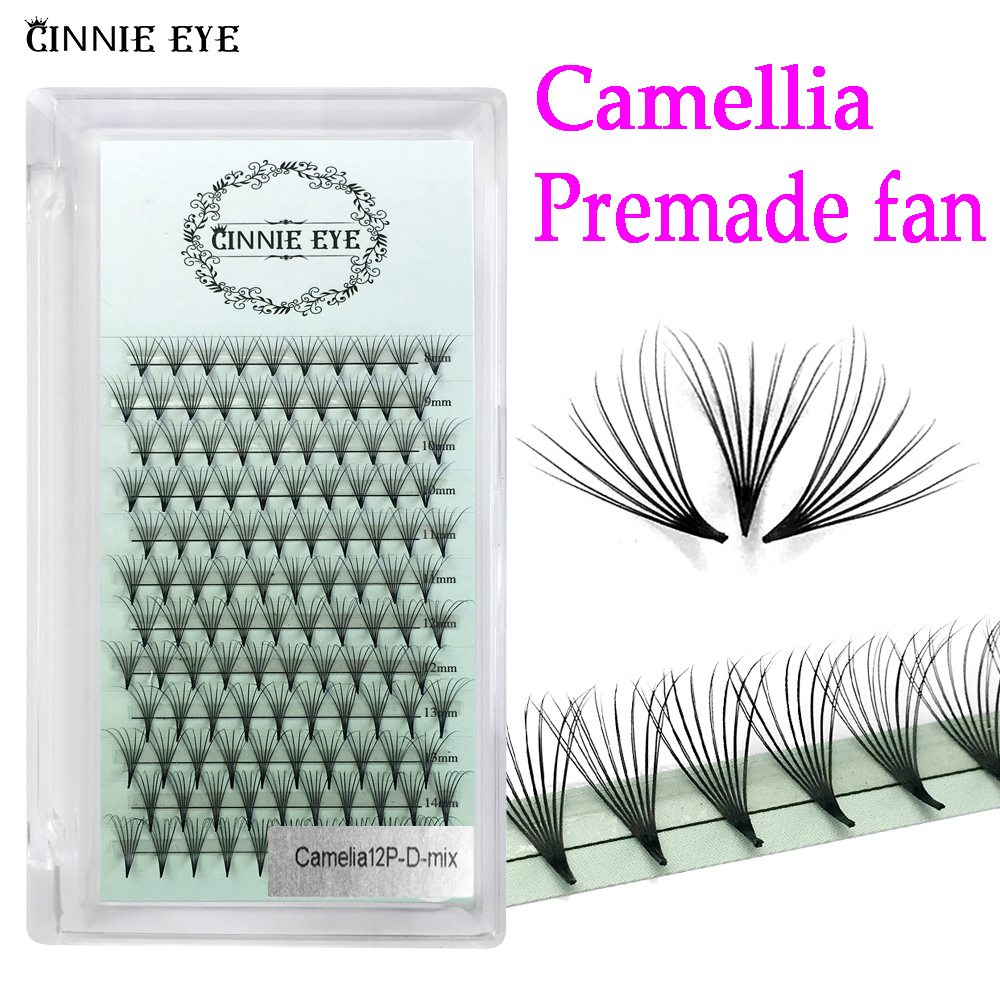 New Camellia Premade Volume Fa - Eyelash Extension Cat Eye review and price
