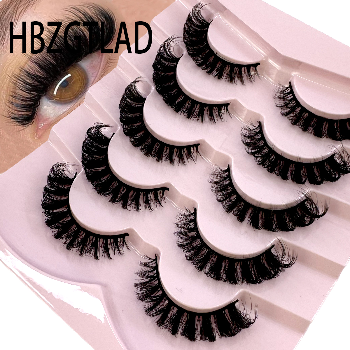 HBZGTLAD 3D natural cat eye fl - Eyelash Extension Cat Eye review and price