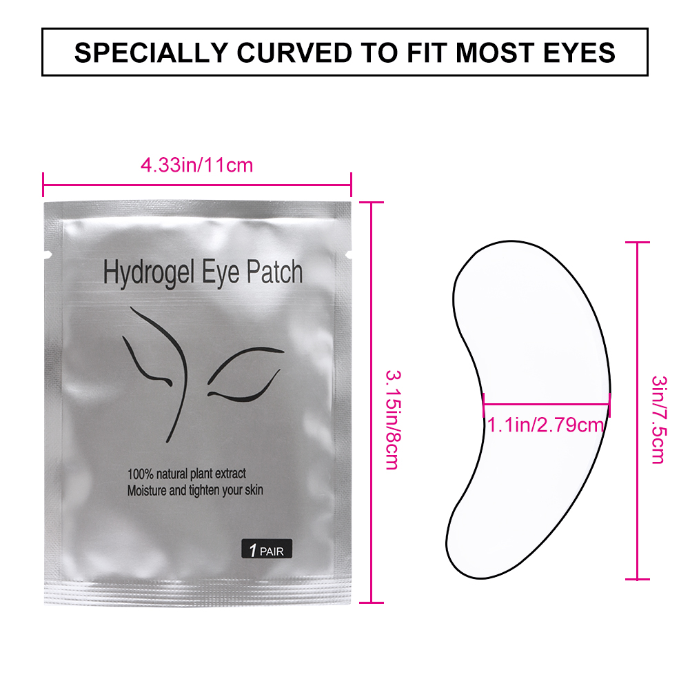 50/100 Pairs Eye Patches for E - Eyelash Extension Glasses review and price