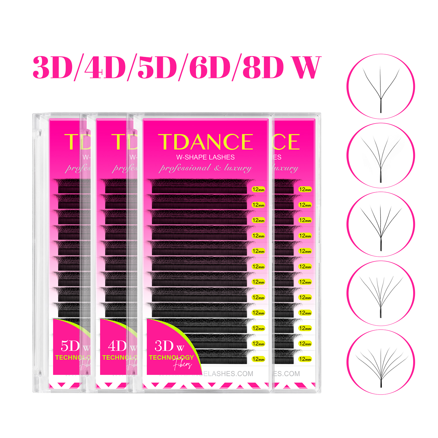 TDANCE 3D 4D 5D 6D Premade Fan - Eyelash Extension For Asian Eyes review and price