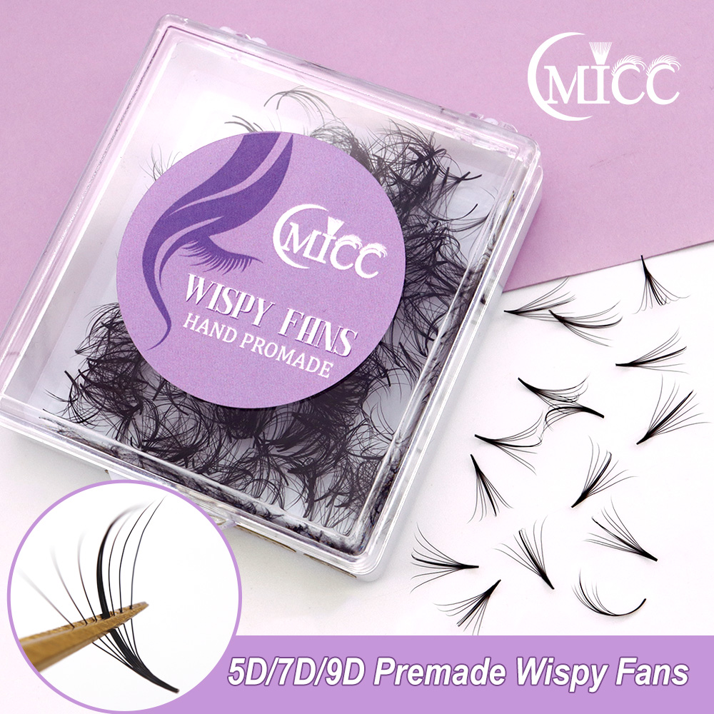 Cmicc 5D/7D Pointy Base Wispy  - Eyelash Extension For Asian Eyes review and price