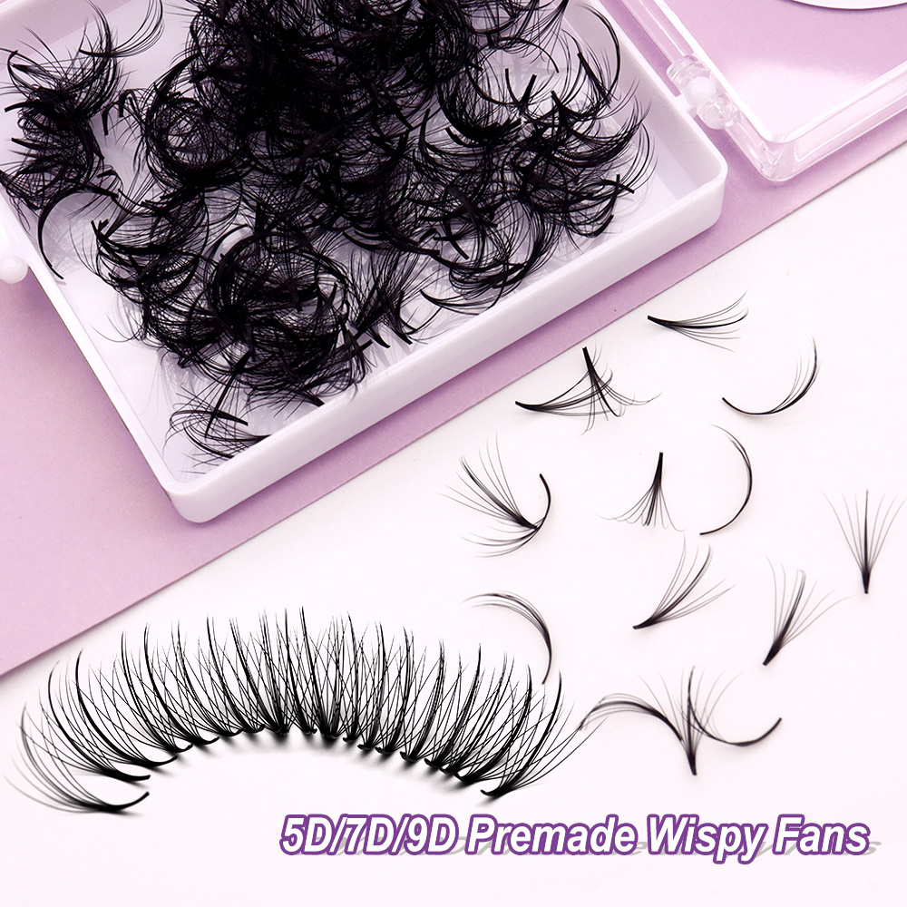 Cmicc 5D/7D Pointy Base Wispy  - Eyelash Extension For Asian Eyes review and price