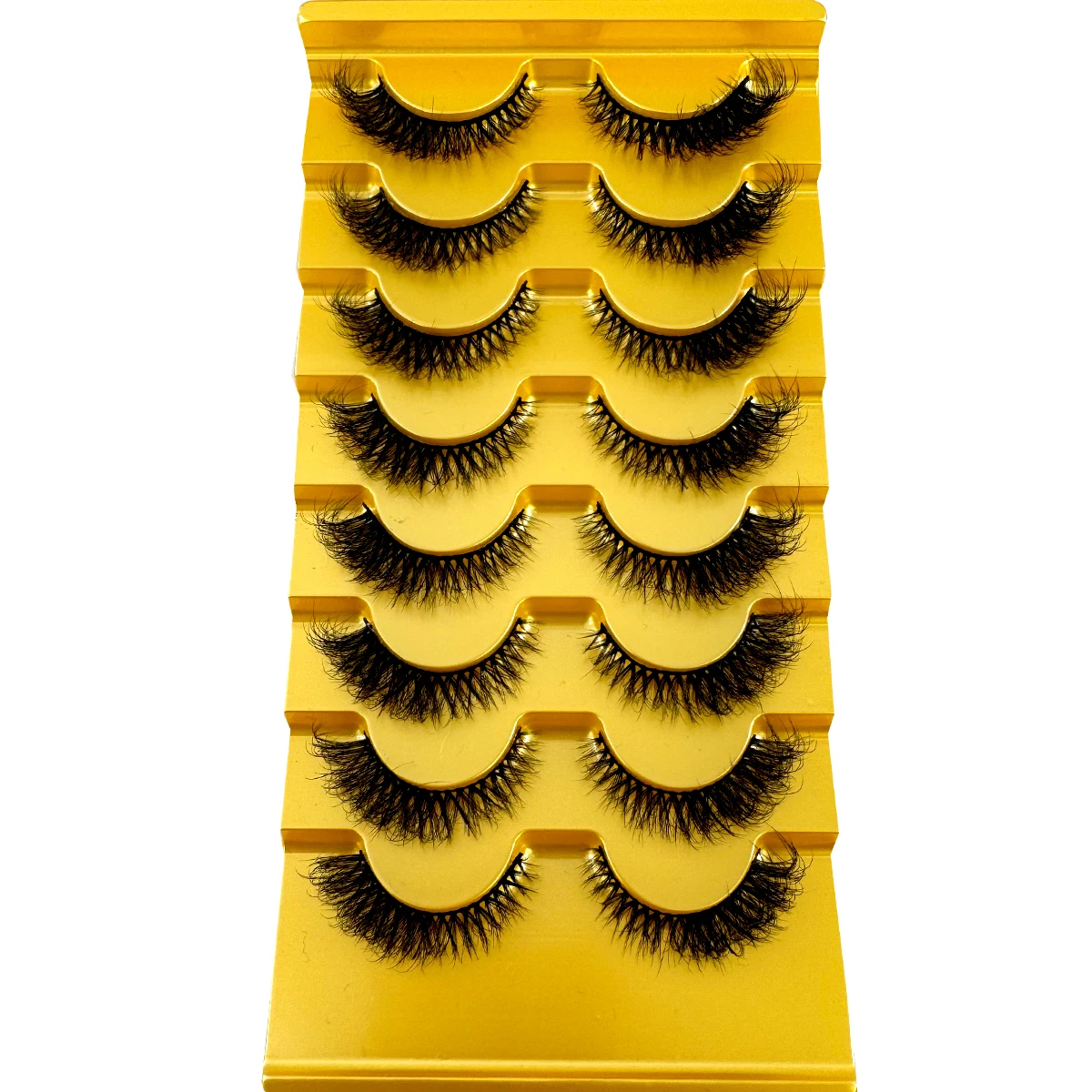 HBZGTLAD New 8 pairs of cat ey - Eyelash Extension Cat Eye review and price