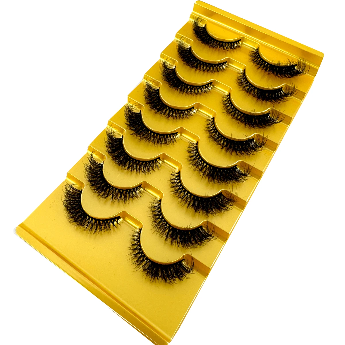 HBZGTLAD New 8 pairs of cat ey - Eyelash Extension Cat Eye review and price