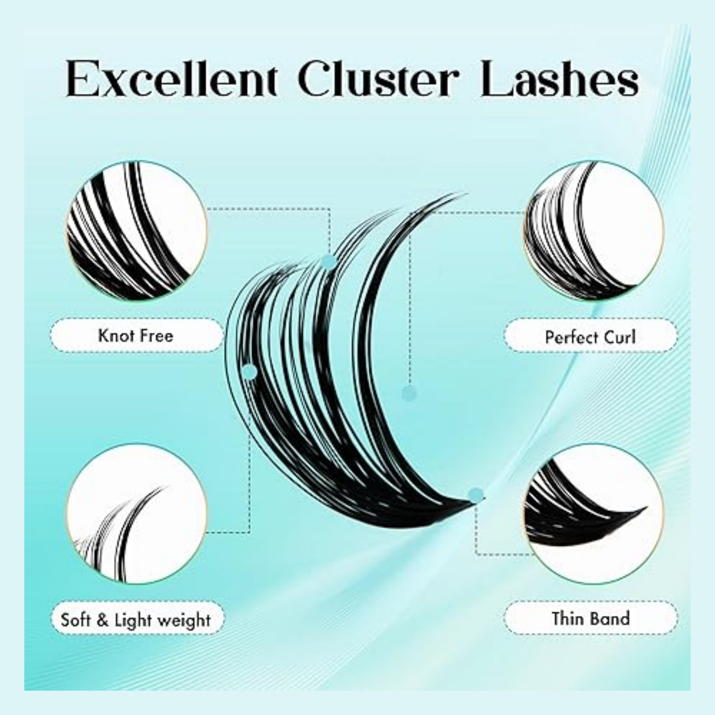 GEMERRY Heat Cluster Individua - Eyelash Extension For Asian Eyes review and price
