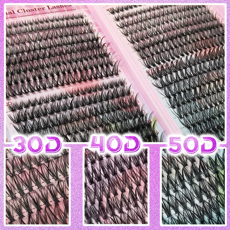 640Pcs Lash Clusters Kit 30D+4 - Eyelash Extension For Asian Eyes review and price