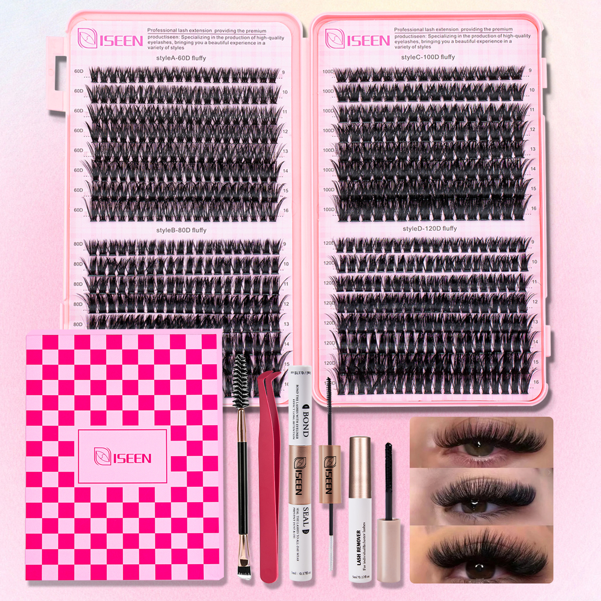 Individual False Eyelashes Mix - Eyelash Extension For Asian Eyes review and price