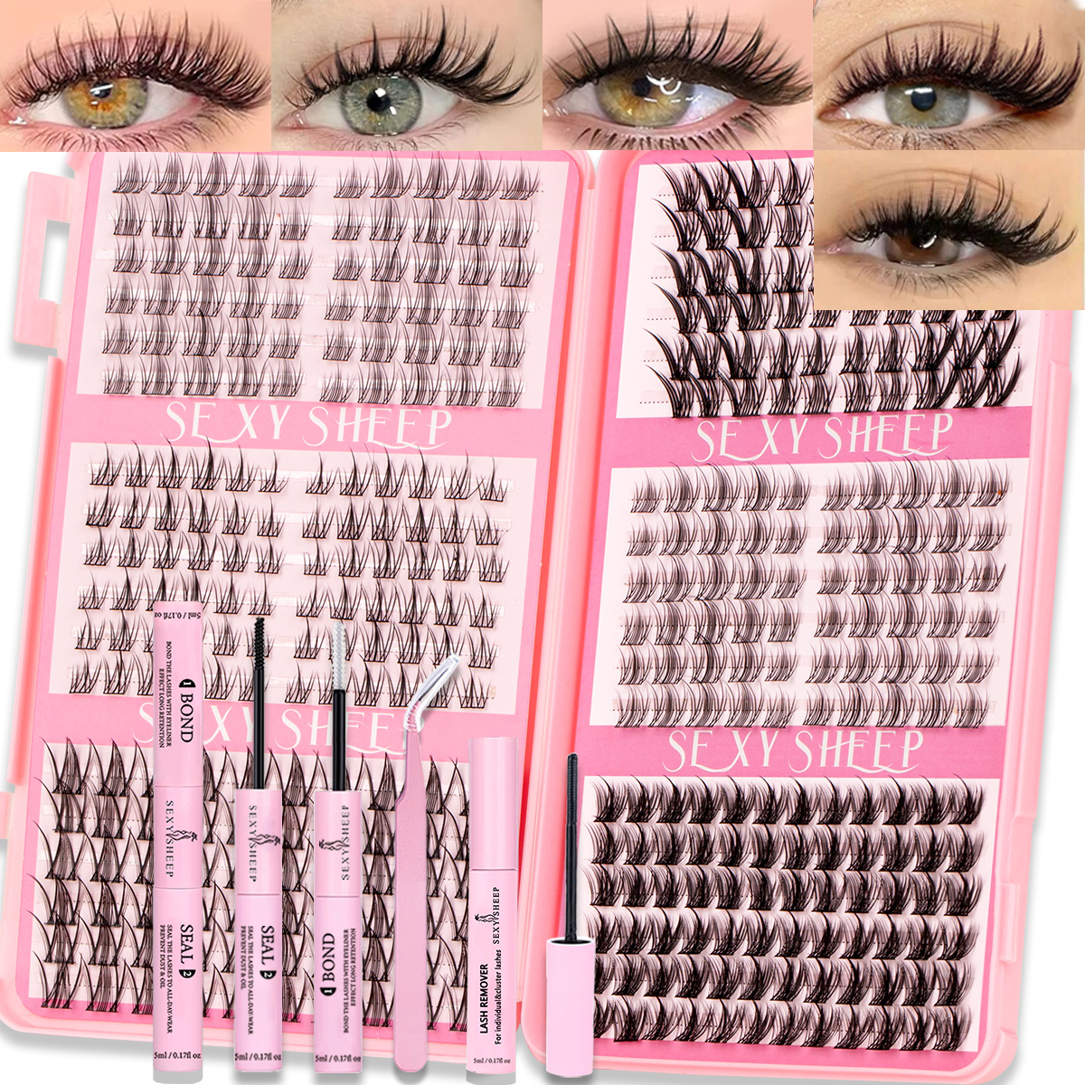 DIY Eyelashes Clusters Natural - Eyelash Extension For Asian Eyes review and price