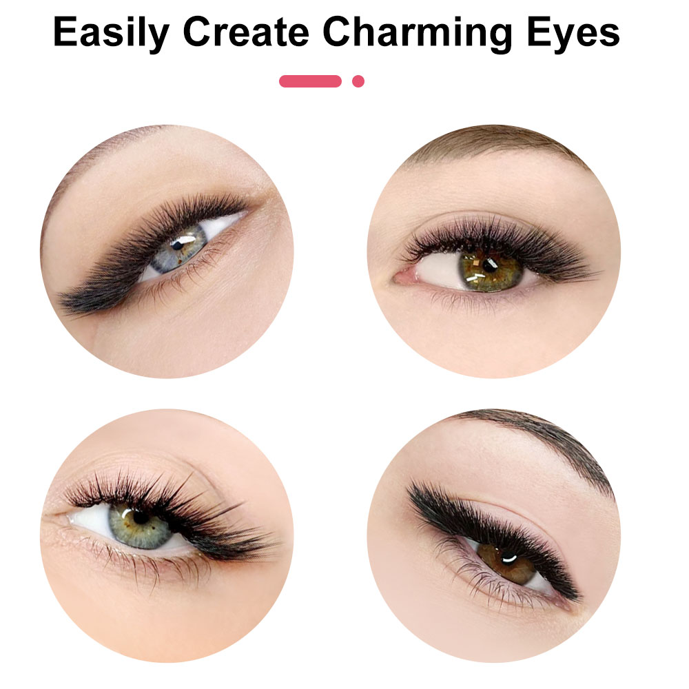 60pcs 30D C/D/L Curl Cluster E - Eyelash Extension Cat Eye review and price