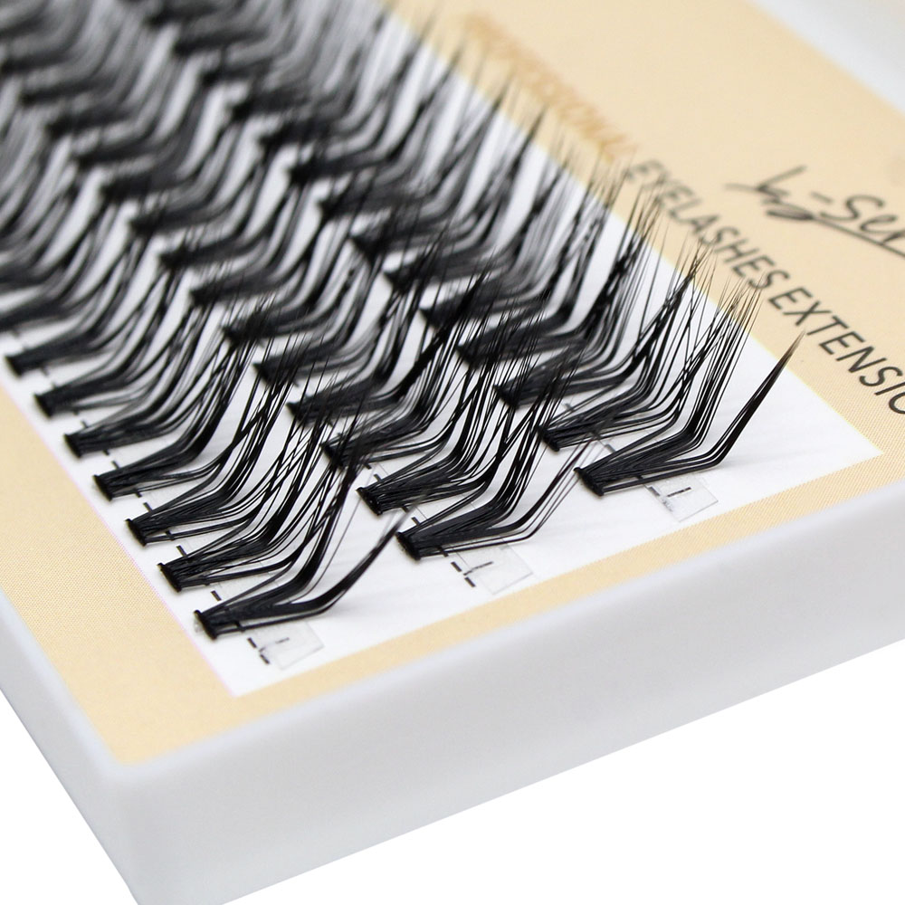 60pcs 30D C/D/L Curl Cluster E - Eyelash Extension Cat Eye review and price
