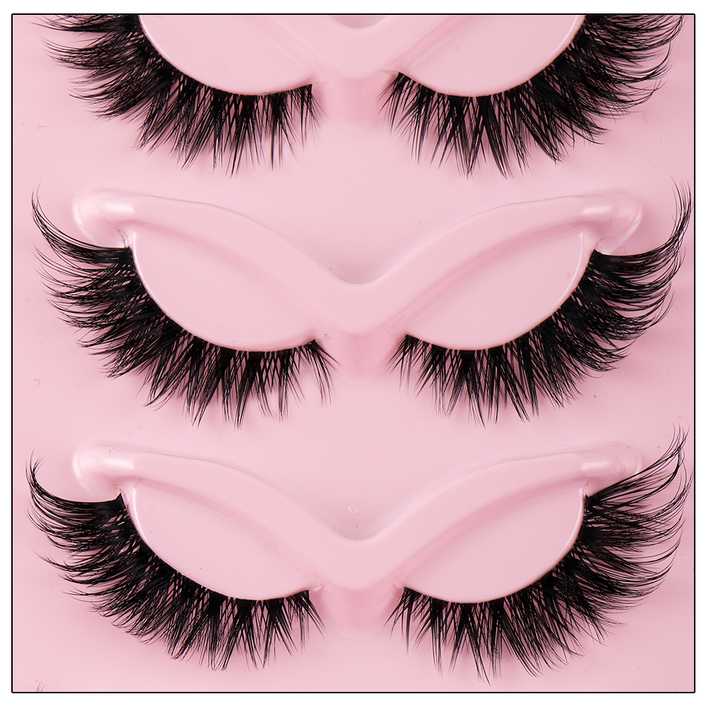 5 Pairs Cat Eye Lashes Faux Mi - Eyelash Extension Cat Eye review and price