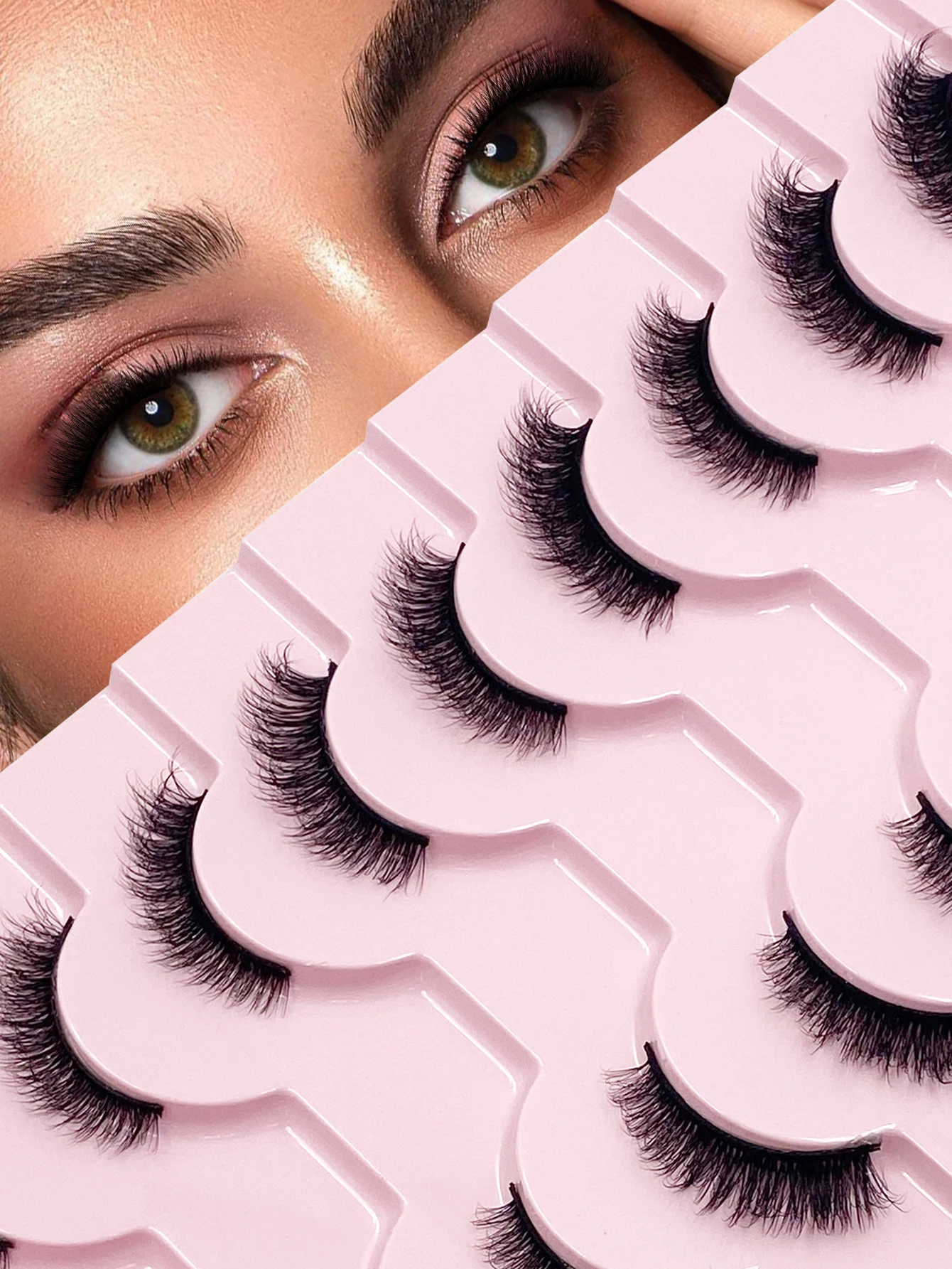 Half Lashes 10 Pairs Half Lash - Eyelash Extension Cat Eye review and price