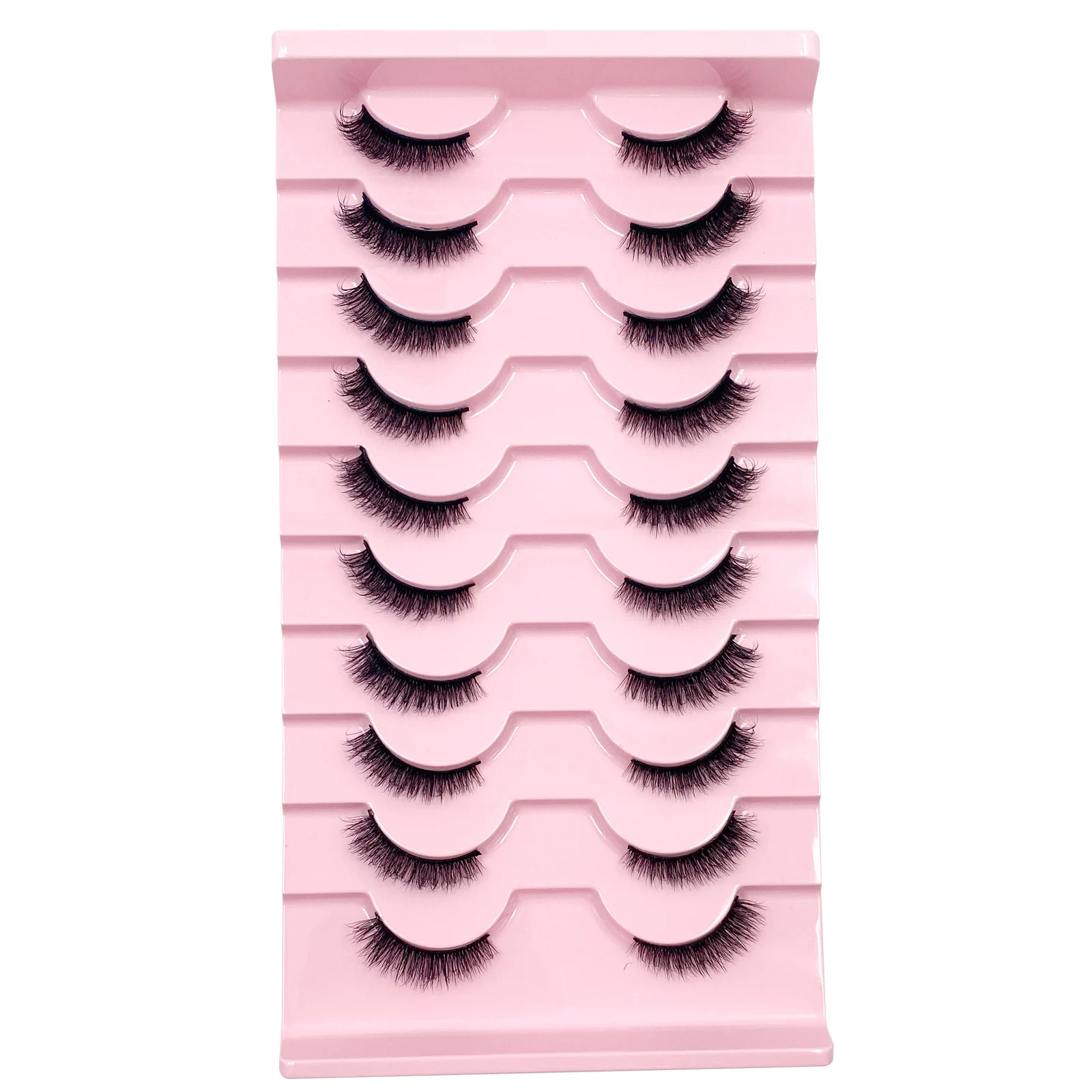 Half Lashes 10 Pairs Half Lash - Eyelash Extension Cat Eye review and price