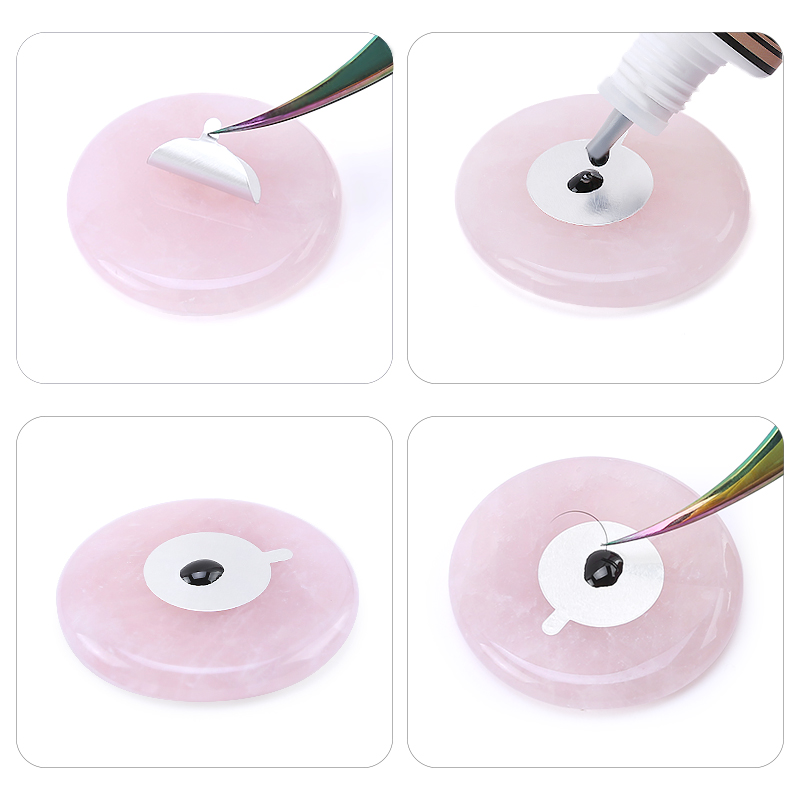 Glue Pallet Eyelashes Extensio - Eyelash Extension Glasses review and price