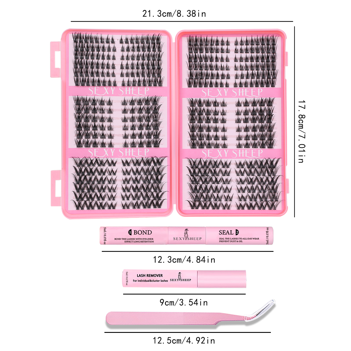 Eyelash Clusters Kit Cat Lashe - Eyelash Extension For Asian Eyes review and price