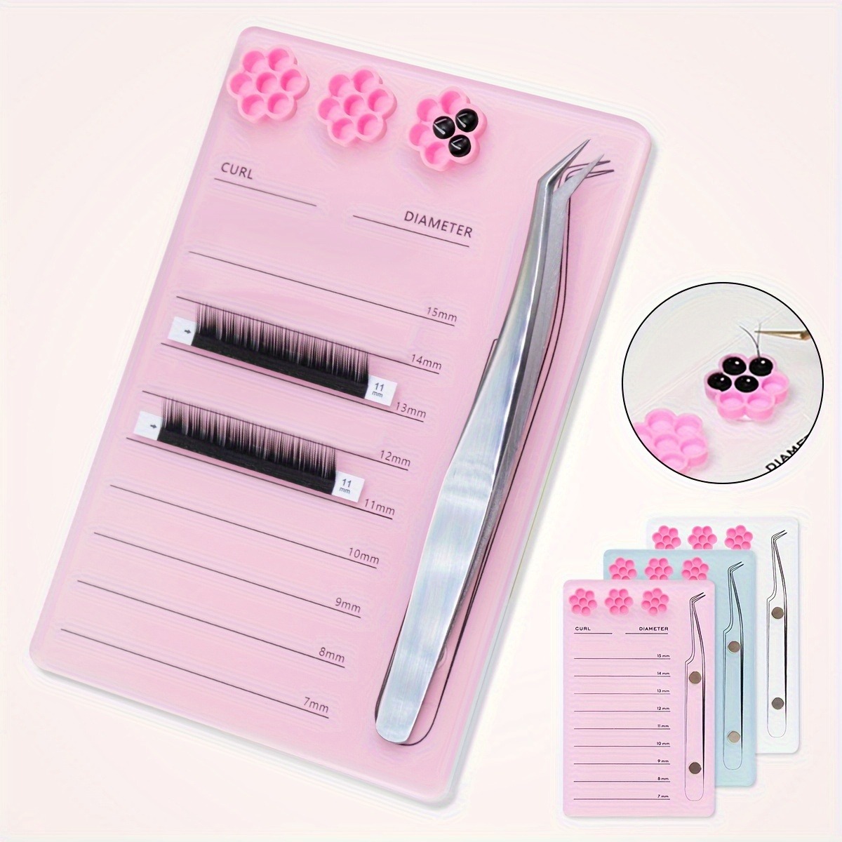 Eyelash Extension Scale Holder - Lash Mapping Sticker review and price