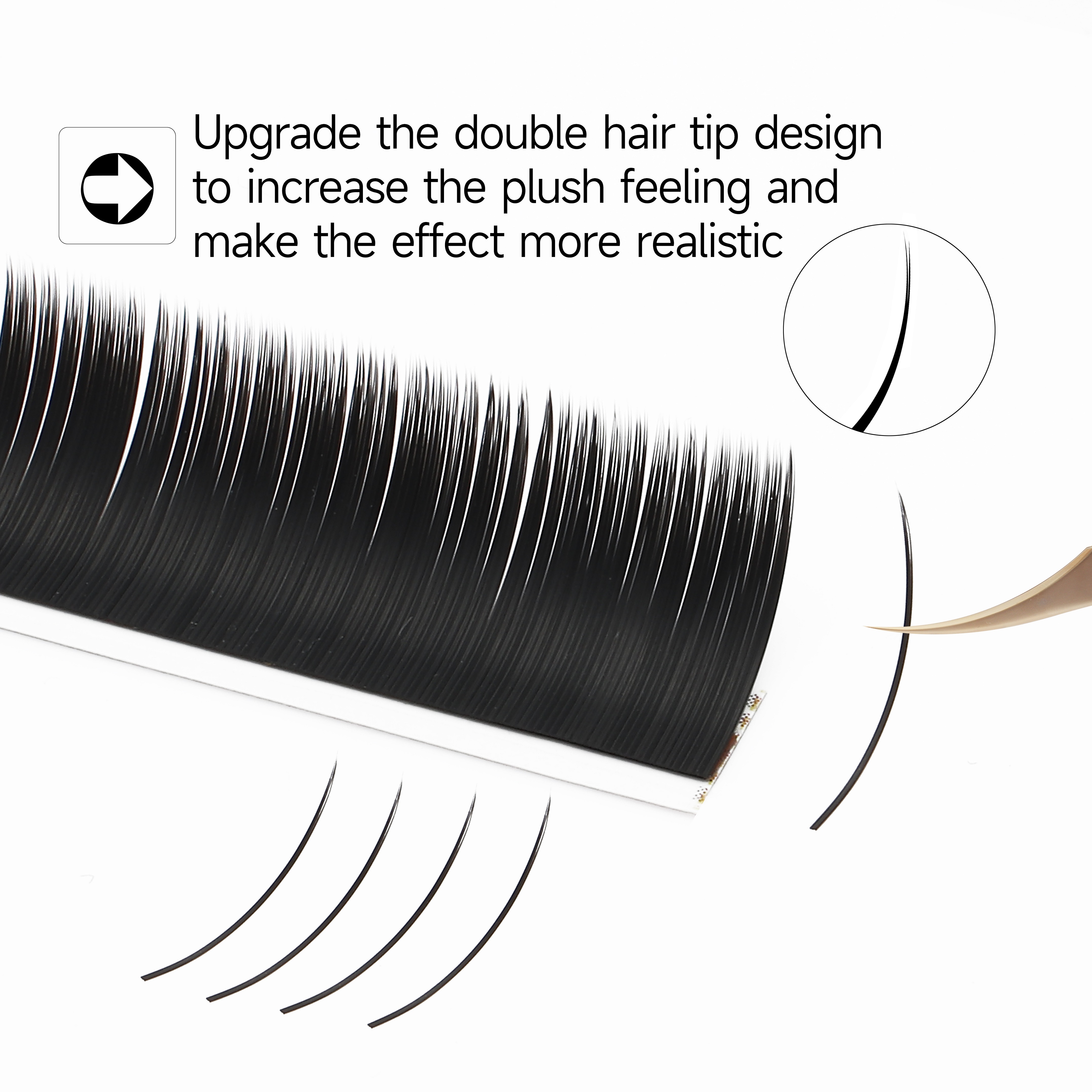 XIUSUZAKI Flat Ellipse Eyelash - Eyelash Extension For Asian Eyes review and price