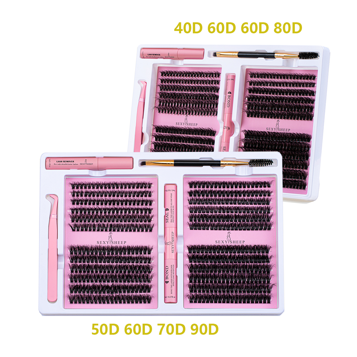 DIY False Eyelashes Clusters E - Eyelash Extension For Asian Eyes review and price
