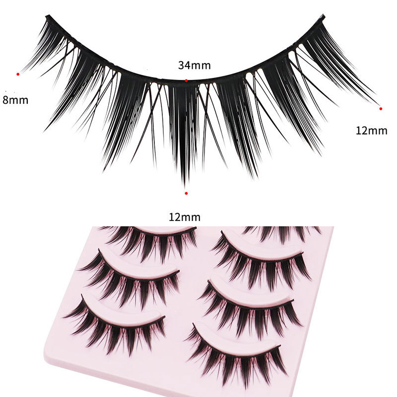 Hot Selling Makeup 5 Pairs Nat - Eyelash Extension Cat Eye review and price