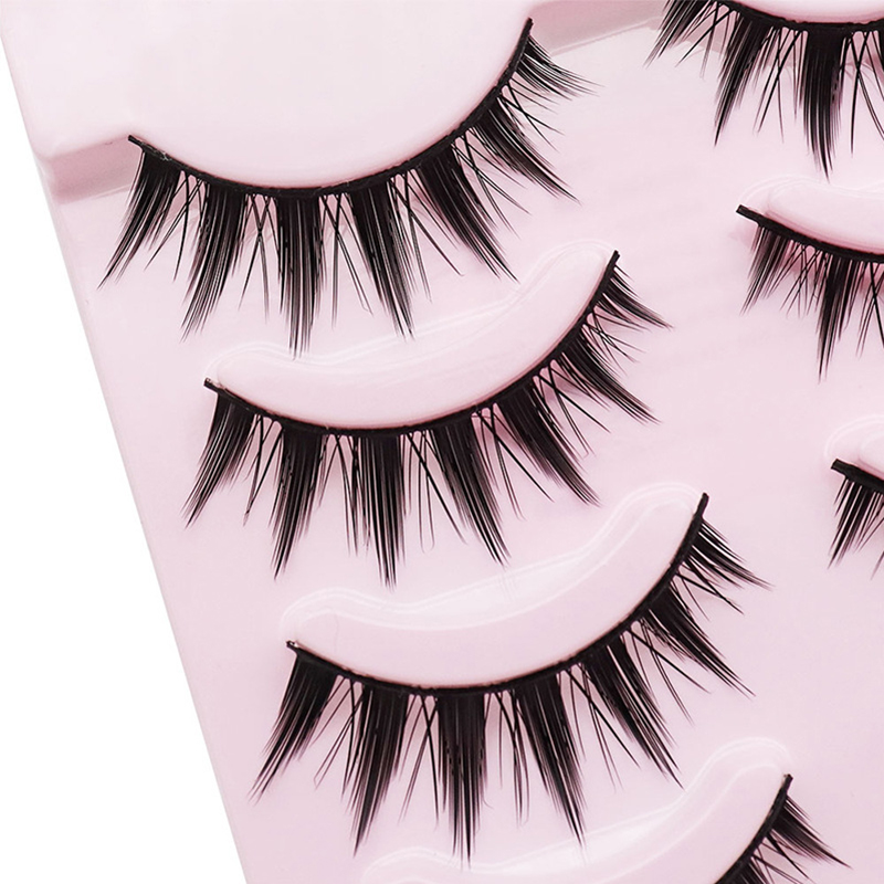 Hot Selling Makeup 5 Pairs Nat - Eyelash Extension Cat Eye review and price