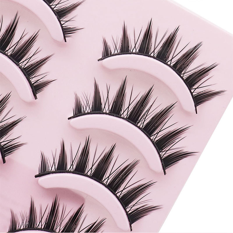 Hot Selling Makeup 5 Pairs Nat - Eyelash Extension Cat Eye review and price